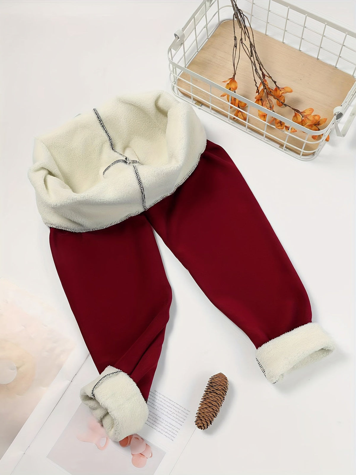 Women's Fleece-Lined Leggings – High-Waist Thermal Winter Leggings