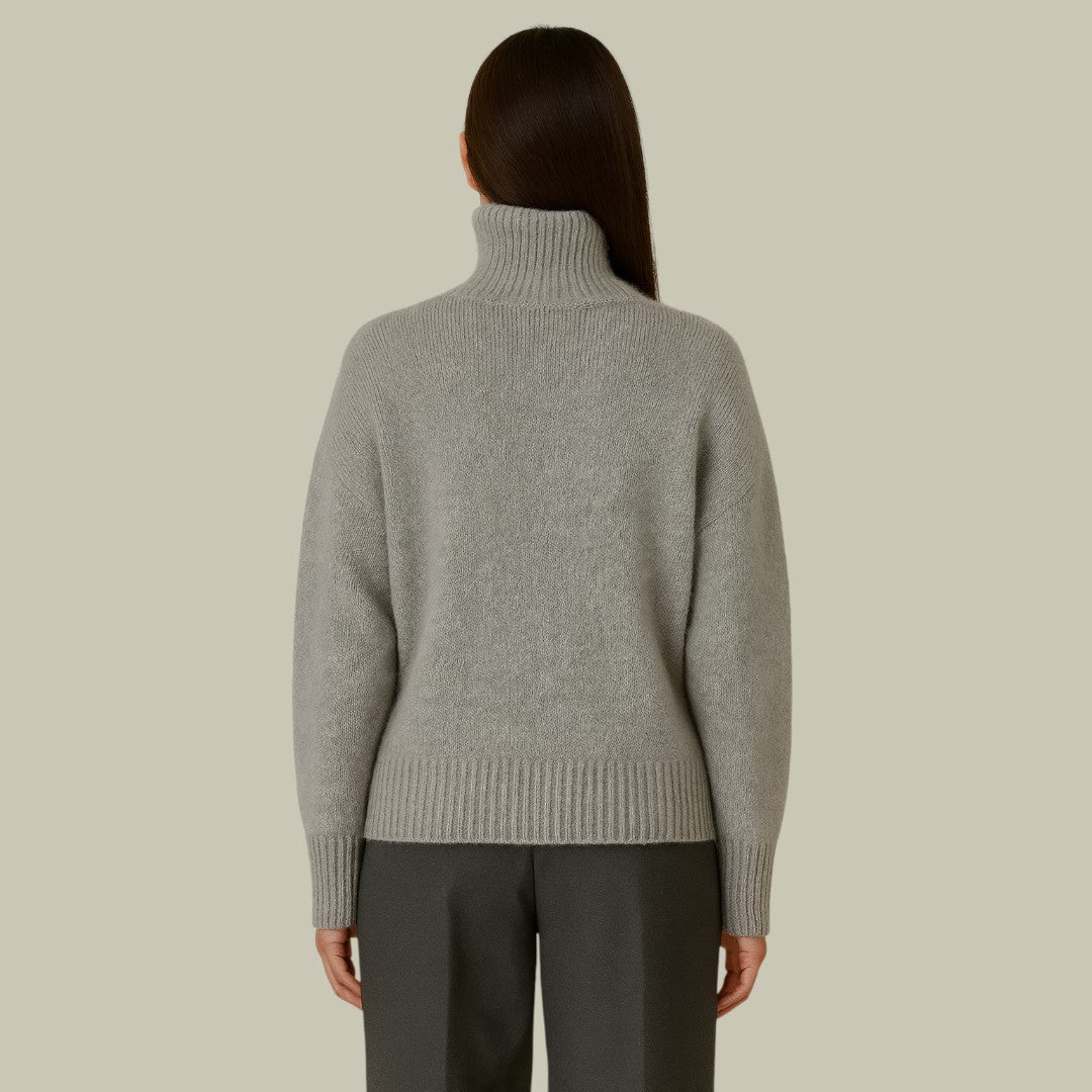 Women's Merino Wool Jumper – Roll Neck