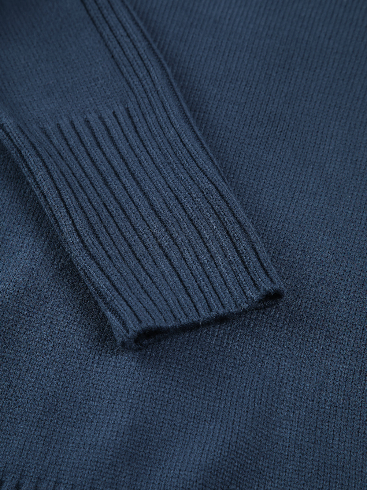 Women's Ribbed Mock Neck Jumper – Relaxed Knit