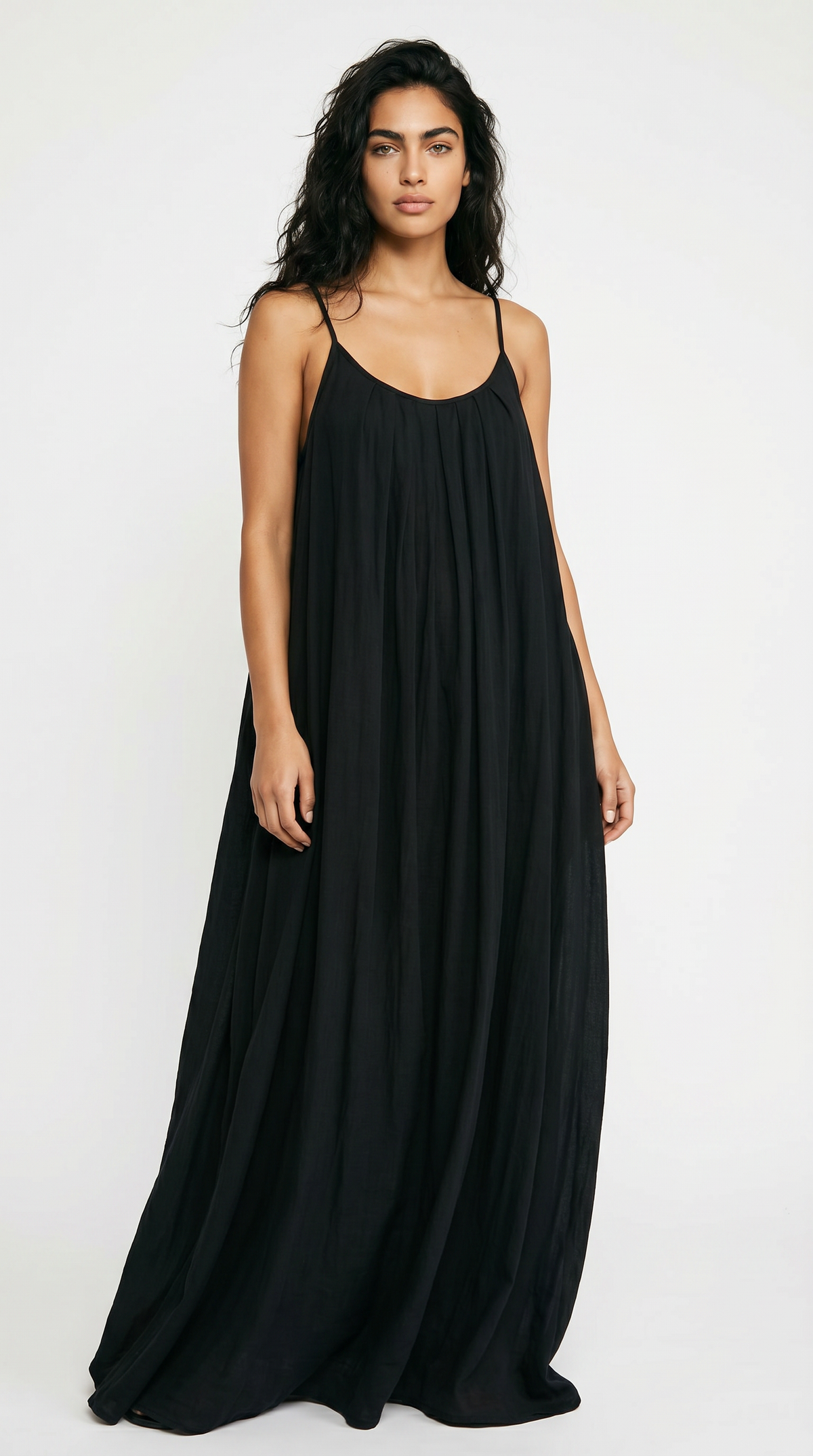 Women's Summer Maxi Dress – Spaghetti Strap Beach & Holiday Dress