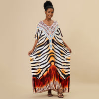 Yellow White Zebra