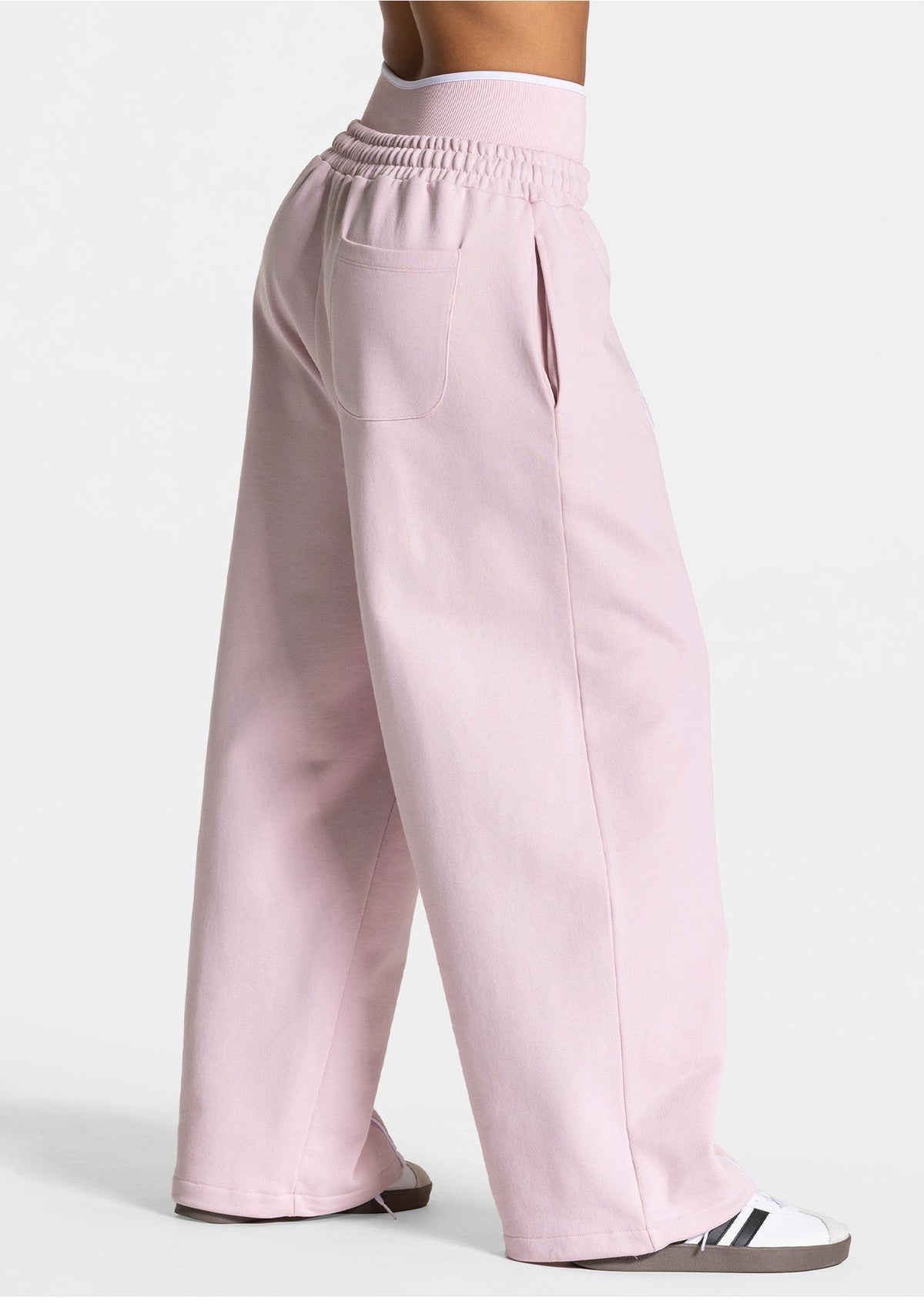 Women's Silk Blend Flared Yoga Pants High-Stretch Wide-Leg