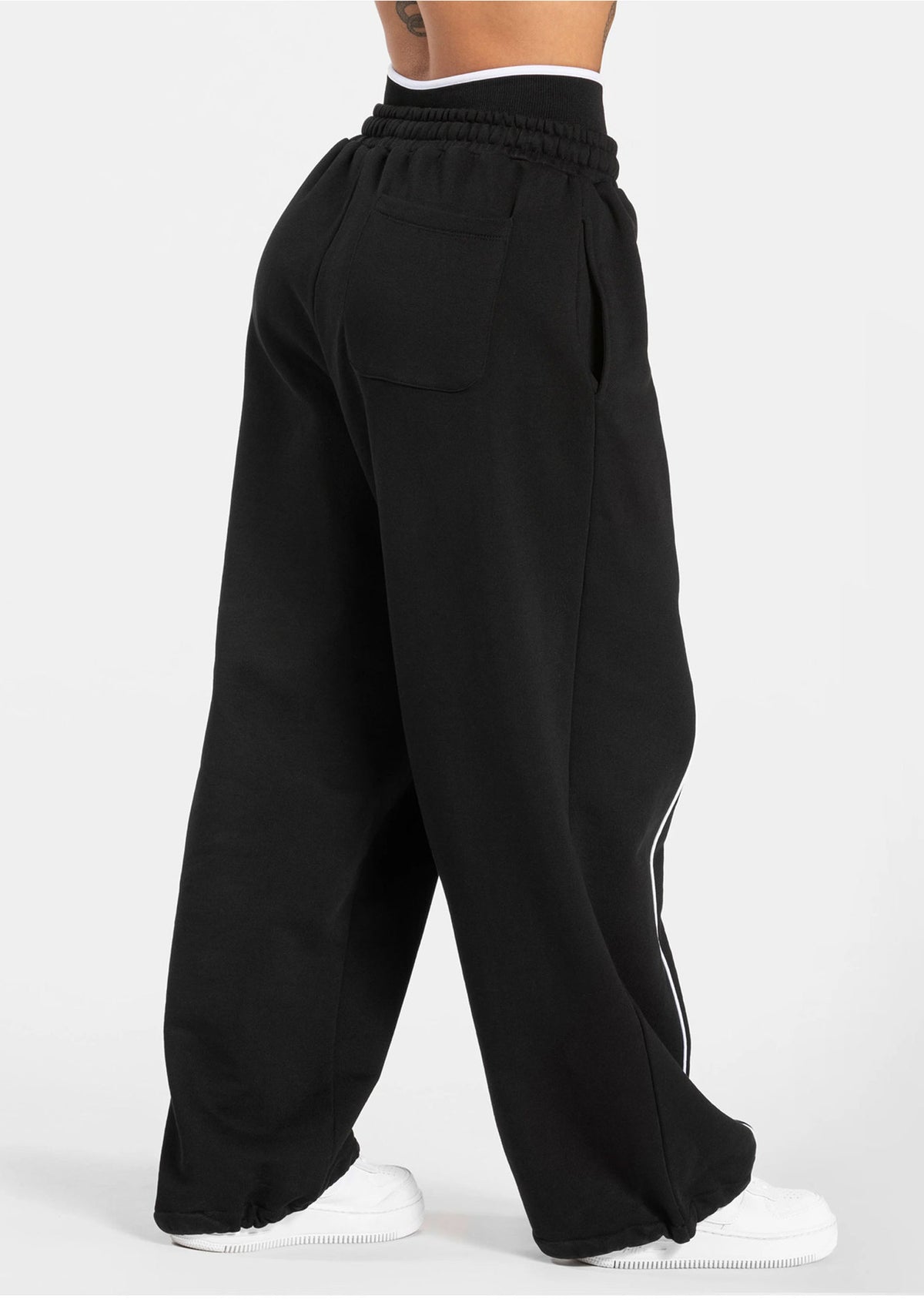 Women's Silk Blend Flared Yoga Pants High-Stretch Wide-Leg
