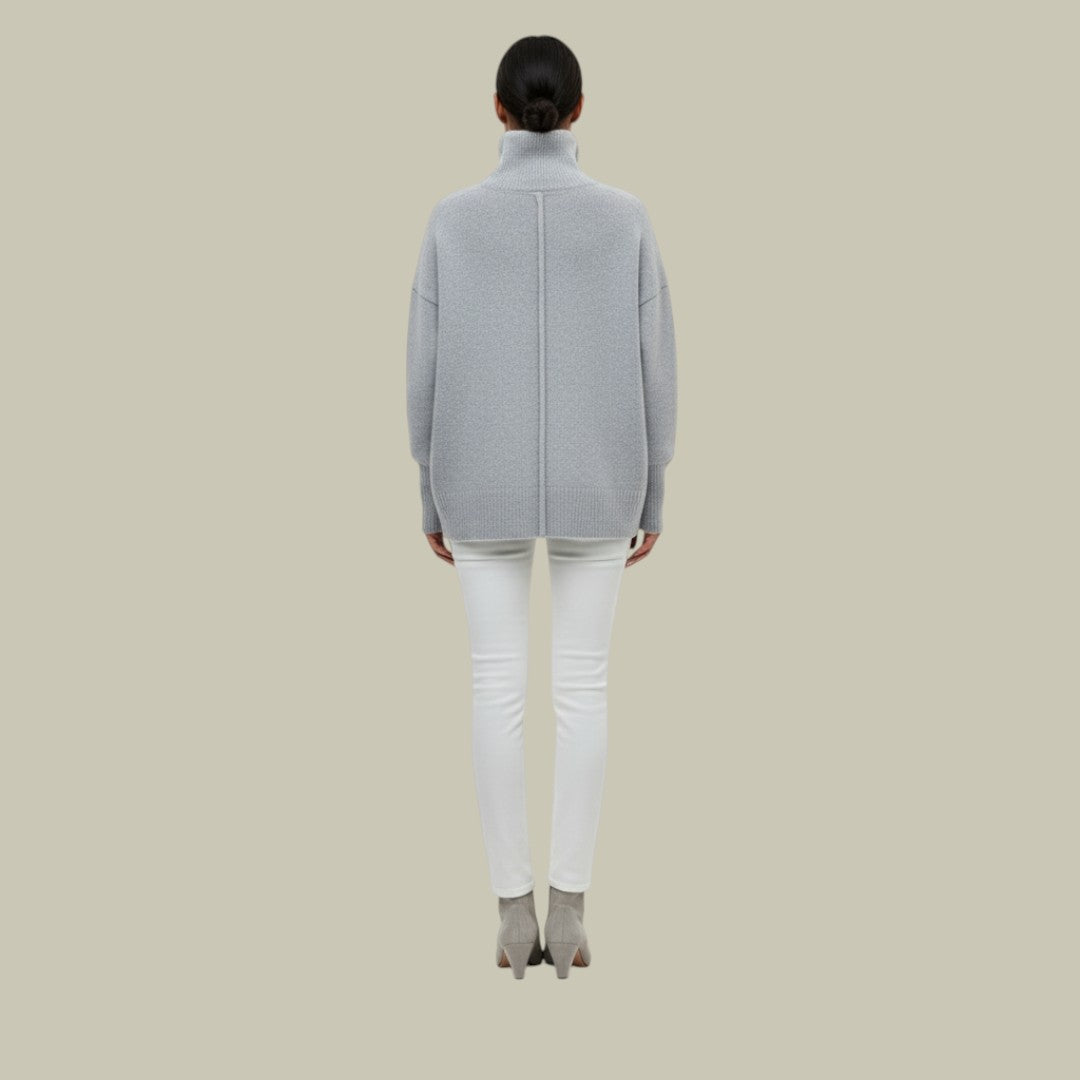 Women's Oversized Roll Neck Jumper