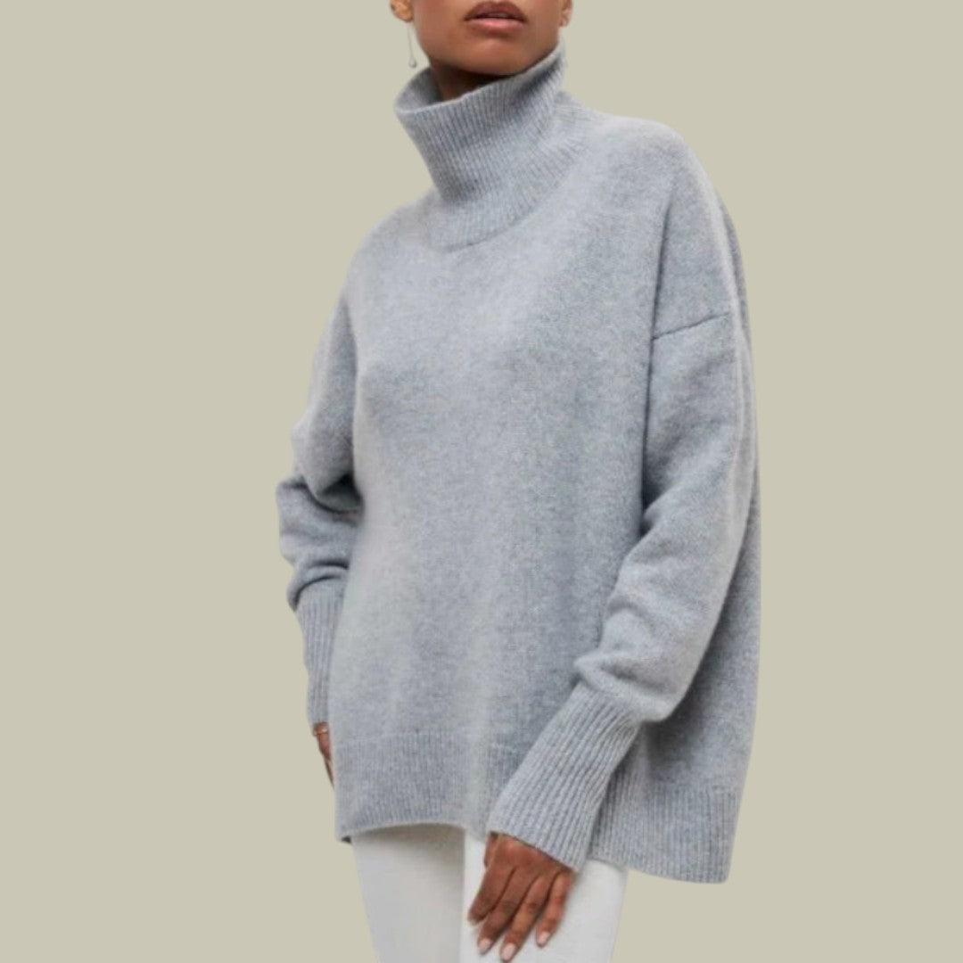 Women's Oversized Roll Neck Jumper