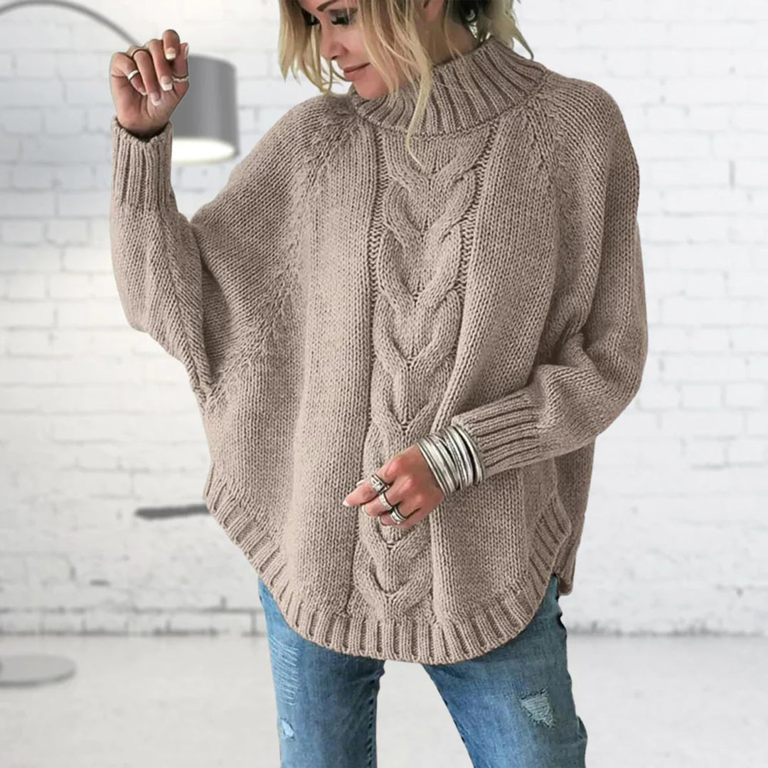 Women's Cable Knit Oversized Jumper
