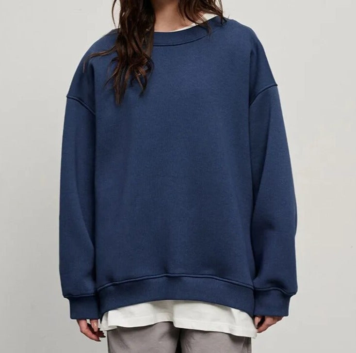 Women's Oversized Sweatshirt – Crew Neck Jumper