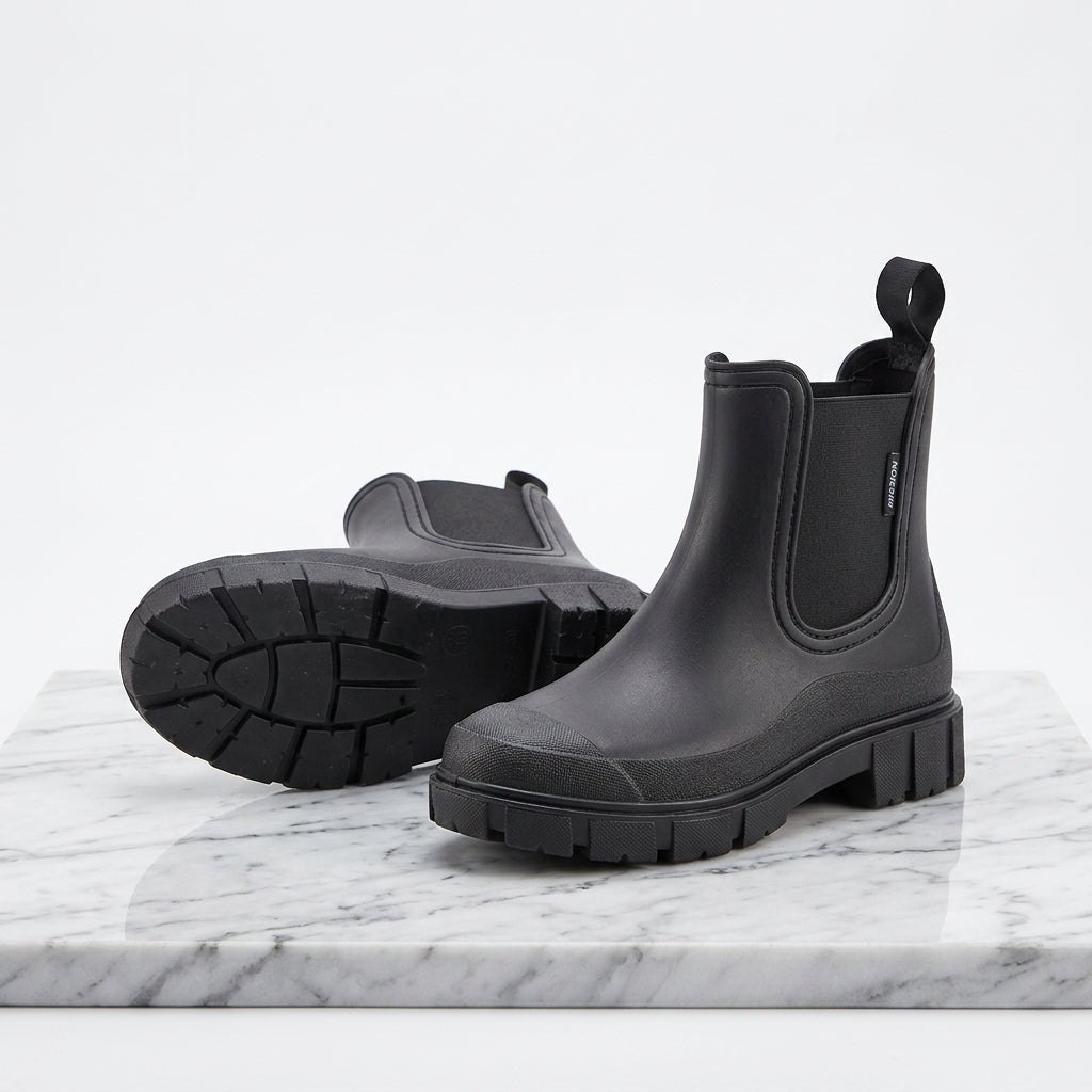 Women's Waterproof Chelsea Boots – Chunky Non-Slip Sole